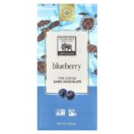 голубика в черном шоколаде, 72 % какао, 85 г (3 унций) — Endangered Species Chocolate