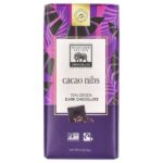 Ядра какао + темный шоколад, 72% какао, 85 г (3 унции) — Endangered Species Chocolate