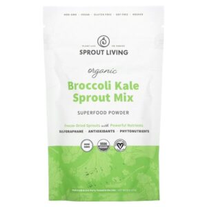 Смесь ростков FD, брокколи и капуста, 4 унции (113 г) — Sprout Living