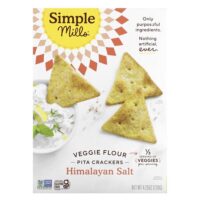 Крекеры из растительной муки, гималайская соль, 120 г (4,25 унции) — Simple Mills
