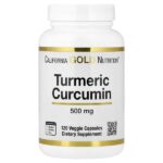 куркумин из куркумы, 500 мг, 120 растительных капсул — California Gold Nutrition