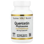 Quercetin Phytosome Quercefit®, фитосомы кверцетина, 250 мг, 60 растительных капсул — California Gold Nutrition