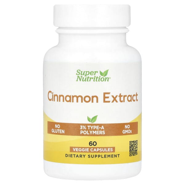 spn02453_v_9.jpg экстракт корицы, 60 растительных капсул (250 мг в 1 капсуле) — Super Nutrition