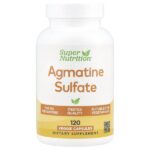 сульфат агматина, 750 мг, 120 растительных капсул — Super Nutrition