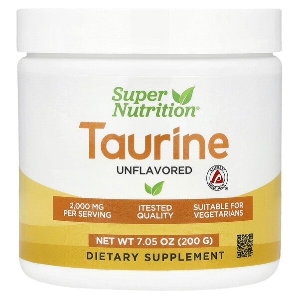 spn02477_v_9.jpg таурин, без добавок, 200 г (7,05 унции) — Super Nutrition