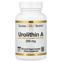 уролитин A, 250 мг, 60 растительных капсул с жидкостью — California Gold Nutrition