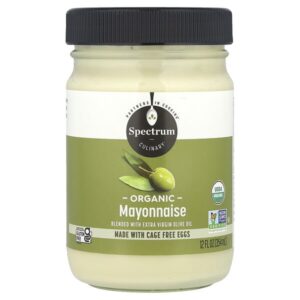 Органический майонез с оливковым маслом, 12 жидких унций (354 мл) — Spectrum Culinary