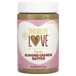 Power Butter, миндальное масло с кешью, 454 г (16 унций) — Spread The Love