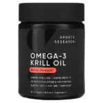 масло криля с омега-3, 1000 мг, 60 капсул — Sports Research