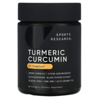 куркумин из куркумы, 500 мг, 60 капсул — Sports Research