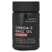 масло криля с омега-3, 1000 мг, 30 капсул — Sports Research