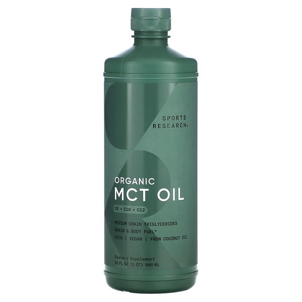 sre01027_v_43.jpg Масло MCT, без вкусовых добавок, 32 ж.унц. (946 мл) — Sports Research