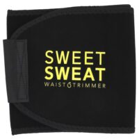 Sweet Sweat®, триммер для талии, большой размер, черный и желтый, 1 пояс — Sports Research