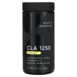 CLA 1250, максимальная эффективность, 1250 мг, 180 мягких таблеток — Sports Research