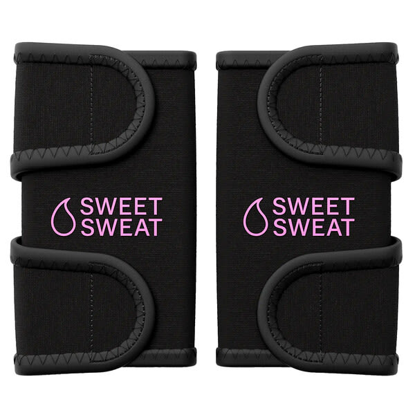 sre01074_v_15.jpg Sweet Sweat, триммеры для рук, средние, черный и розовый, 1 пара — Sports Research