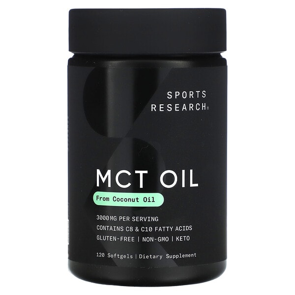 sre01080_v_43.jpg масло MCT, 120 капсул (1000 мг в 1 капсуле) — Sports Research