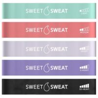 Sweet Sweat, мини-эспандеры, 5 штук — Sports Research