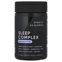 Sleep Complex, без мелатонина, 60 растительных капсул — Sports Research
