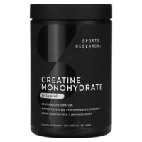 Моногидрат креатина, без добавок, 500 г (1,1 фунта) — Sports Research
