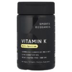 Vitamin K, Multi-Spectrum, 60 растительных капсул — Sports Research