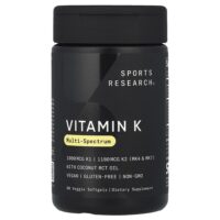 Vitamin K, Multi-Spectrum, 60 растительных капсул — Sports Research