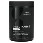 L-глютамин, без вкусовых добавок, 500 г (1,1 фунта) — Sports Research