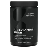 L-глютамин, без вкусовых добавок, 500 г (1,1 фунта) — Sports Research