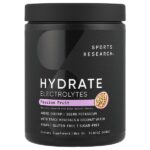 Hydrate, электролиты, маракуйя, 450 г (15,87 унции) — Sports Research