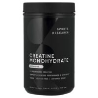 моногидрат креатина, без вкусовых добавок, 1 кг (2,2 фунта) — Sports Research