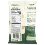 Crinklez®, органические чипсы из нута и овощей, для детей от 12 месяцев и старше, чеддер и шпинат, 42 г (1,48 унции) — Sprout Organics — изображение 2