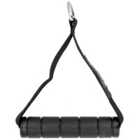 Нейлоновая D-образная ручка, черная, 1 шт. — Serious Steel Fitness