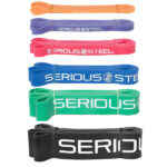 Ремешок для сопротивления 41 дюйм, полный набор, набор из 6 предметов — Serious Steel Fitness