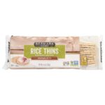 Sesmark, Rice Thins, рисовые крекеры, коричневый рис, 100 г (3,5 унции)
