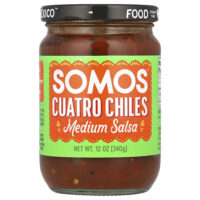 Cuatro Chiles Salsa, средняя, 340 г (12 унций) — Somos