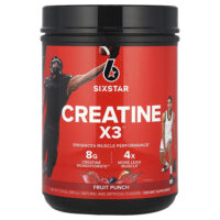 Creatine X3™, фруктовый пунш, 993 г (2,19 фунта) — SIXSTAR