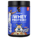 100% Whey Protein Plus, замороженные хлопья от Kellog, 821 г (1,81 фунта) — SIXSTAR