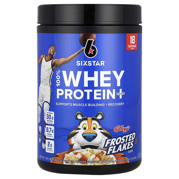 sst71736_v_24.jpg 100% Whey Protein Plus, замороженные хлопья от Kellog, 821 г (1,81 фунта) — SIXSTAR