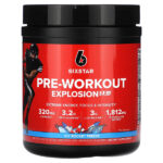 Pre-Workout Explosion 2.0, предтренировочный комплекс, замораживание, 270 г (9,52 унции) — SIXSTAR