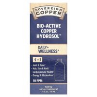 Bio-Active Copper Hydrosol™, 10 част. / Млн, 118 мл (4 жидк. Унции) — Sovereign Silver