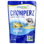 Chomperz, хрустящие чипсы из морских водорослей, оригинальный вкус, 1 унция (30 г) — SeaSnax