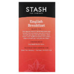 Черный чай, английский завтрак, 20 чайных пакетиков, 40 г (1,4 унции) — Stash Tea — изображение 2