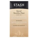 Black Tea, чай без кофеина и ваниль, 18 чайных пакетиков, 36 г (1,2 унции) — Stash Tea — изображение 2