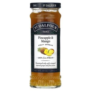 Deluxe, джем из ананаса и манго, 284 г (10 унций) — St. Dalfour