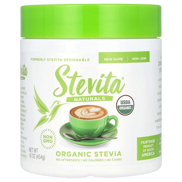 ste00005_v_43.jpg Naturals, органическая стевия, 454 г (16 унций) — Stevita Naturals