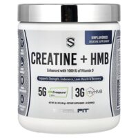 креатин и HMB, без вкусовых добавок, 240 г (8,5 унции) — SteelFit