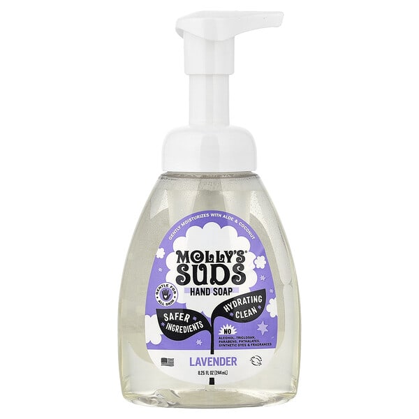 sud00608_v_8.jpg мыло для рук, лаванда, 244 мл (8,25 жидк. унции) — Molly's Suds