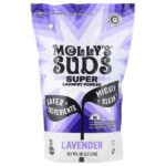 Super Laundry Powder, лаванда, 60 загрузок, 1,7 кг (60 унций) — Molly's Suds