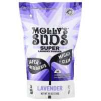 Super Laundry Powder, лаванда, 60 загрузок, 1,7 кг (60 унций) — Molly's Suds