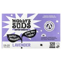 Сушилка для белья, лаванда, 120 листов — Molly's Suds