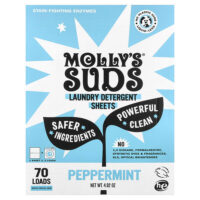 средство для стирки, перечная мята, 35 шт. — Molly's Suds